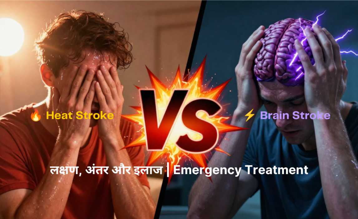 Heat Stroke vs Brain Stroke: Understanding the Difference
