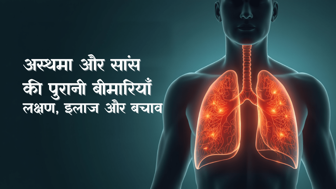 अस्थमा और सांस की पुरानी बीमारियाँ: लक्षण, इलाज और बचाव